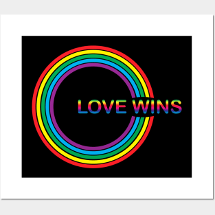 love wins tshirt Posters and Art